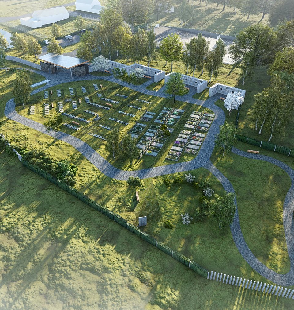 Na konferenci Stavebního fóra jsme ve virtuální realitě představili náš návrh městského hřbitova v Černošicích
