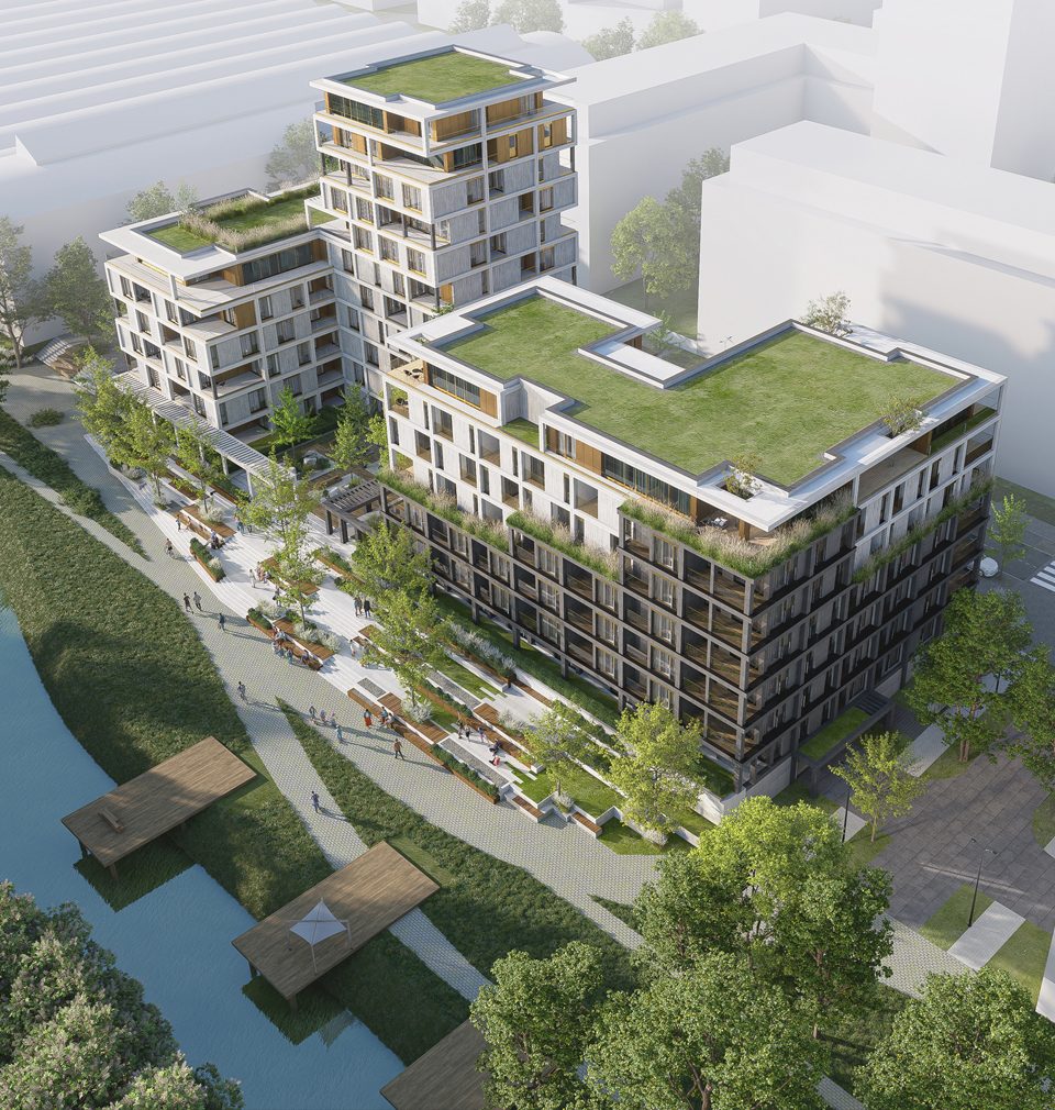 V Brně vzniká nová moderní čtvrť a MS architekti jsou u toho