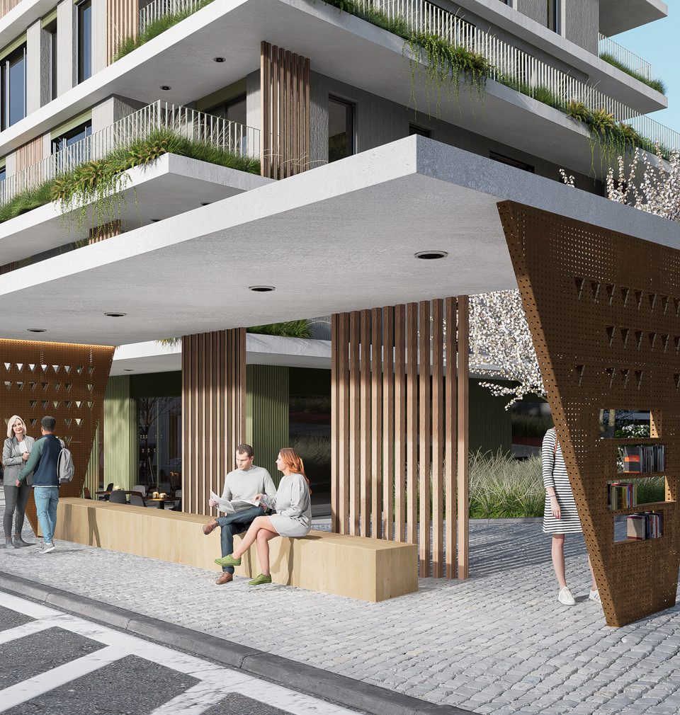 Návrh nové lokality ve městě Myjava na Slovensku nám získal 3. místo v mezinárodní architektonické soutěži