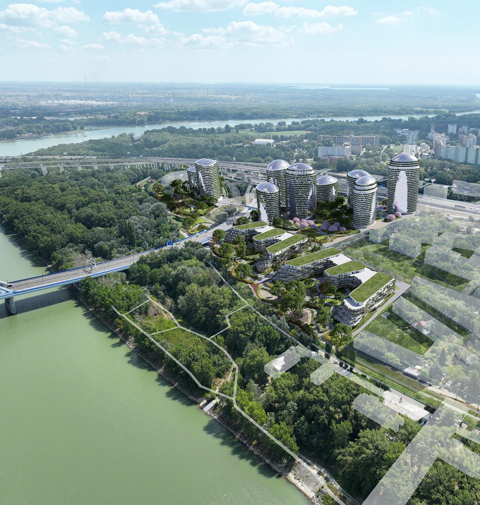 Návrh trvale udržitelné výstavby v centru Bratislavy