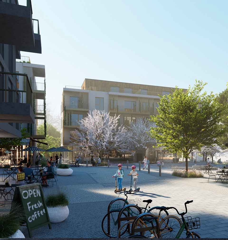 Nové centrum Jesenice