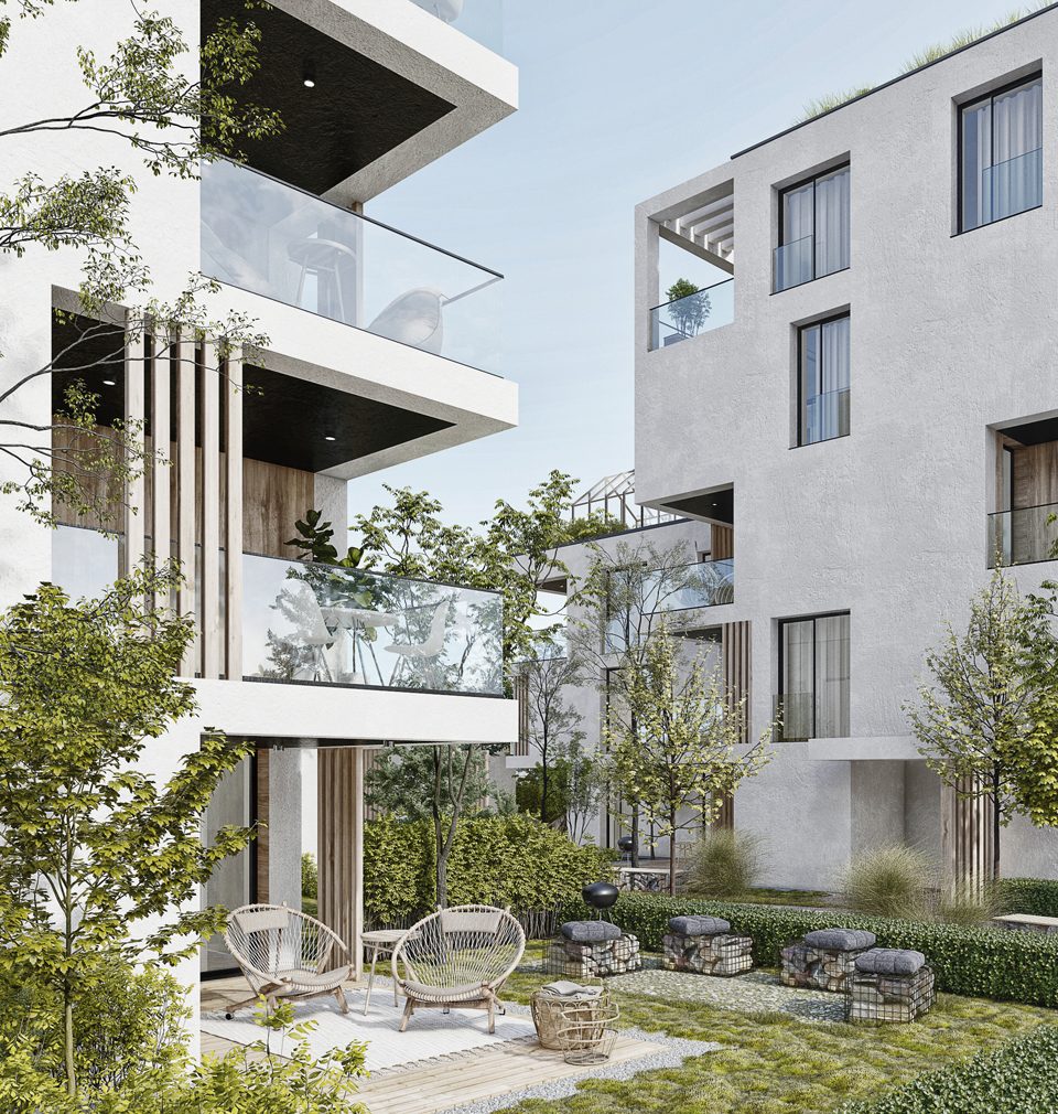 Čekáme na stavební povolení čtyř moderních bytových domů