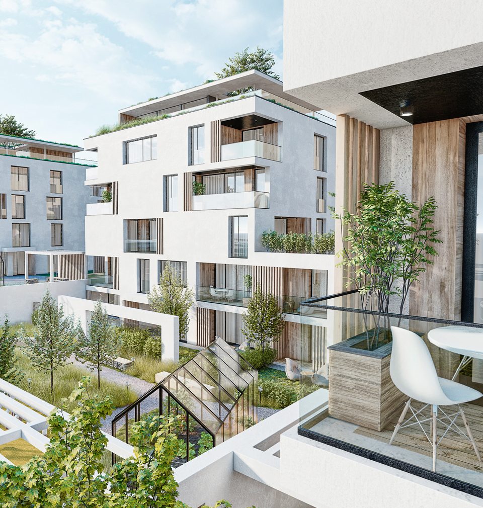 Čekáme na stavební povolení čtyř moderních bytových domů