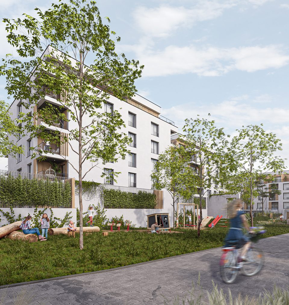 Čekáme na stavební povolení čtyř moderních bytových domů
