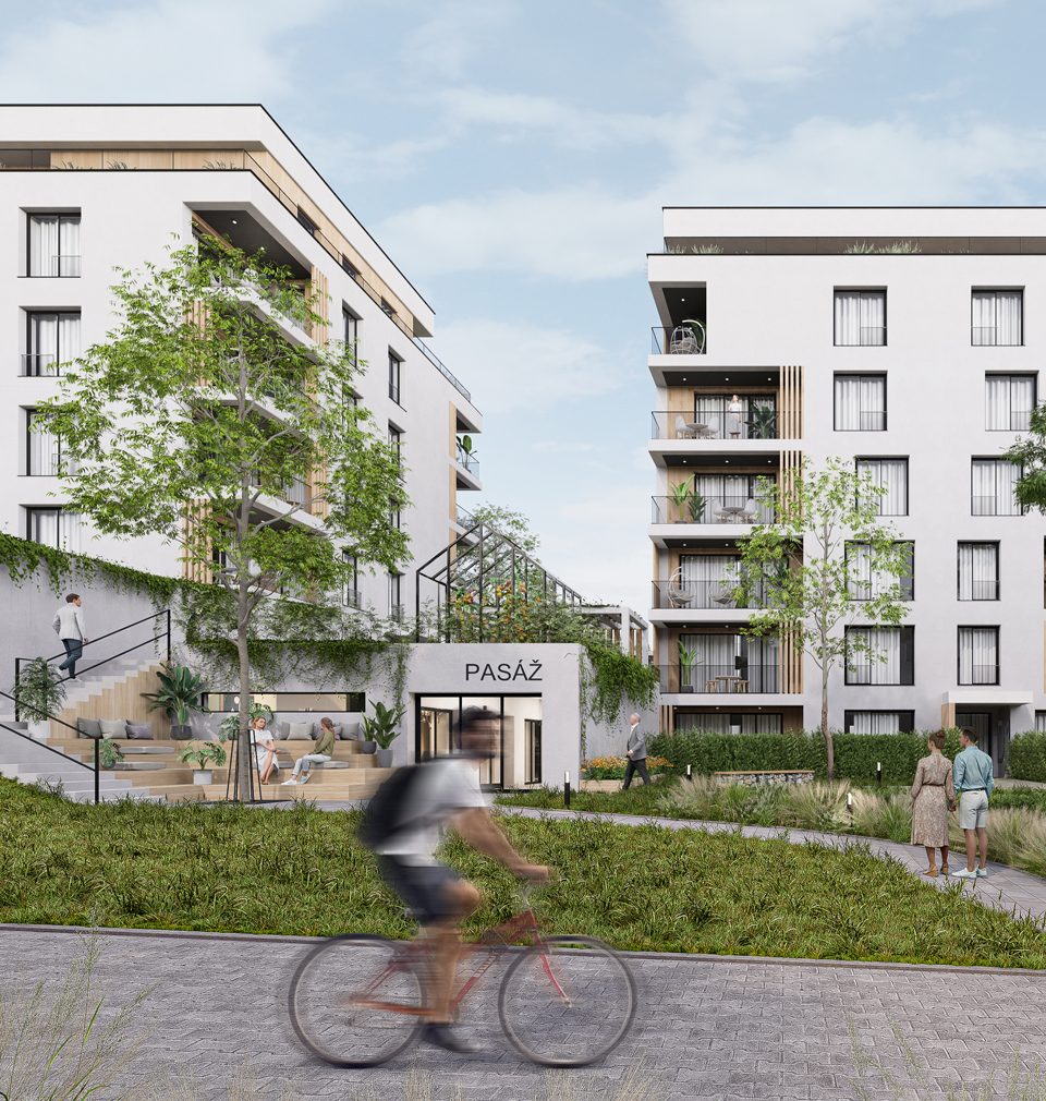 Čekáme na stavební povolení čtyř moderních bytových domů