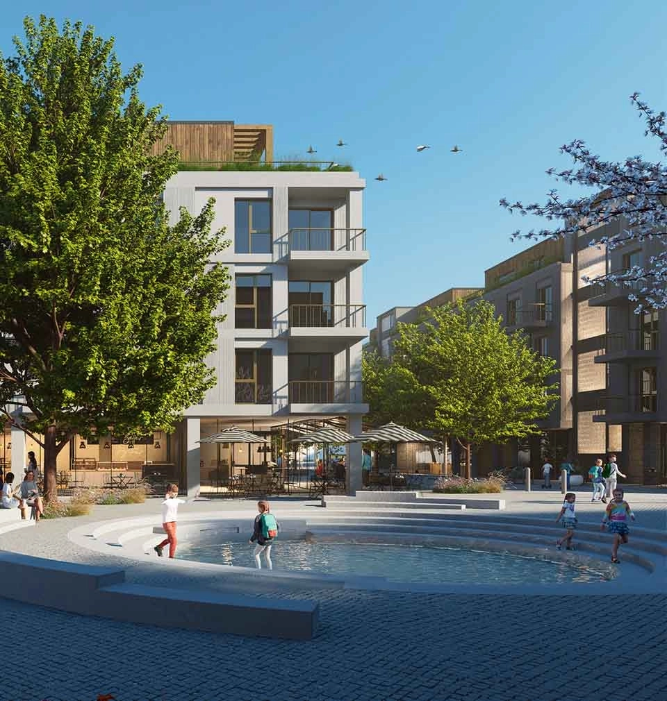 Na okraji Prahy navrhujeme nové centrum Jesenice