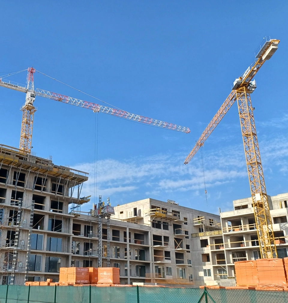 Na projektu Kolbenova Park byl dosažen důležitý milník – hrubá stavba je hotová