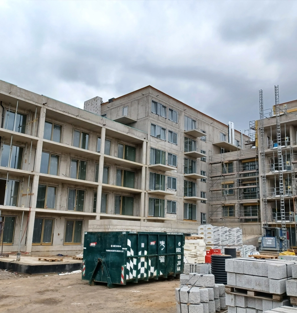 Rezidenční projekt Kolbenova Park se postupně blíží ke kolaudaci!