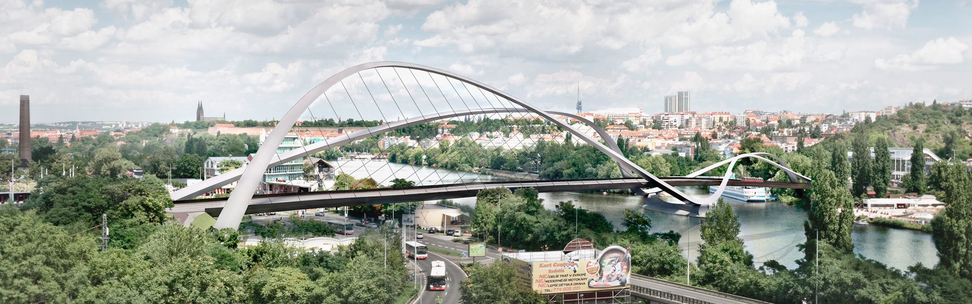 The Dvorecký Bridge